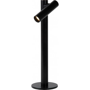 Antrim LED 35.8cm black outdoor standing lamp with touch switch Lucide