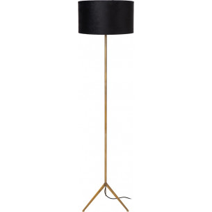 Tondo black&amp;brass tripod floor lamp Lucide