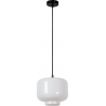 Medine 25cm white glass pendant lamp Lucide