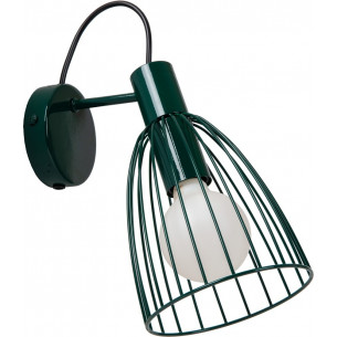 Macarons green wire wall lamp Lucide