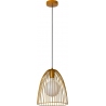 Macarons 24cm yellow wire pendant lamp Lucide