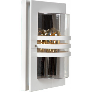 Privas II white modern outdoor wall lamp Lucide