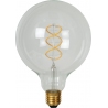 G125 12.5cm E27 5W 2700K transparent dimmable globe bulb Lucide