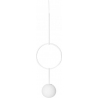 Isuulla 30cm white designer glass globe pendant lamp Ummo