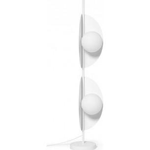 Sallo F white designer 2-light table lamp Ummo