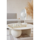 Sallo white designer bedside lamp Ummo