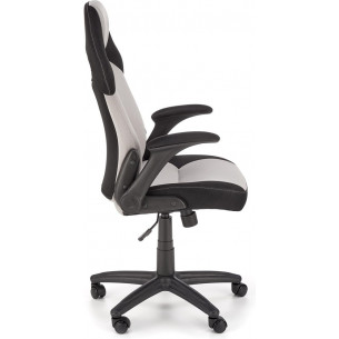 Fotel biurowy Bloom popielaty/czarny Halmar 2