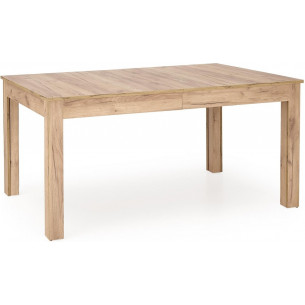 Seweryn 160x90cm oak craft extendable table Halmar