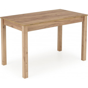 Ksawery 120x68cm oak craft rectangular table Halmar