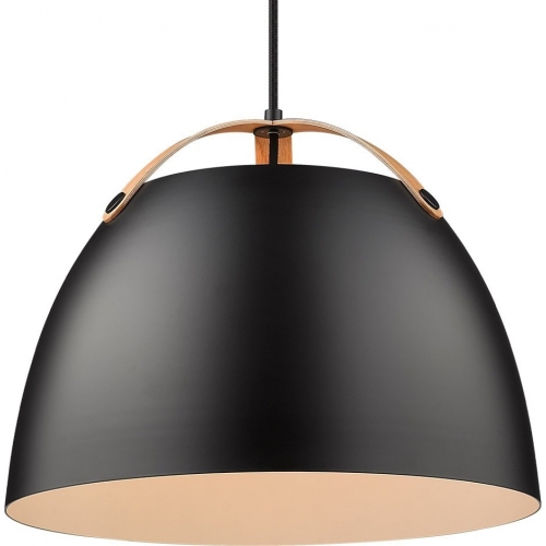 [OUTLET] Lampa wisząca skandynawska Oslo 40cm czarna