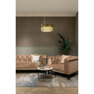 Lampa wisząca kryształowa Trend 45 złota MaxLight 2