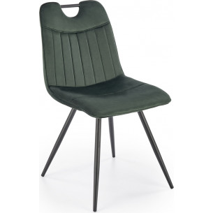 K521 dark green velvet chair Halmar