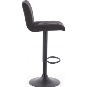 H-89 dark grey adjustable upholstered bar stool Halmar 2