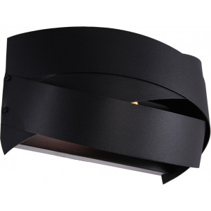 Tornado black modern wall lamp ZumaLine