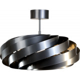 Vento 60cm anthracite modern ceiling lamp ZumaLine