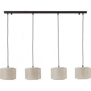 Odar 125 beige pendant lamp with shades Brilliant 2