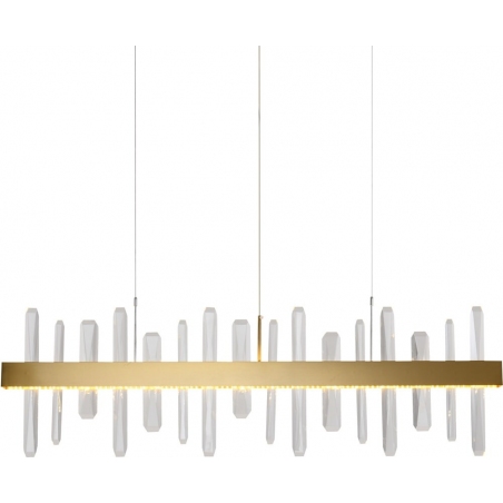 Lampa wisząca kryształowa Arctic LED 100cm złota Step Into Design