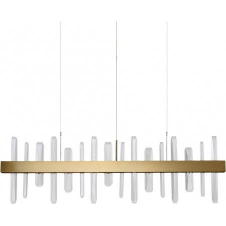 Lampa wisząca kryształowa Arctic LED 100cm złota Step Into Design