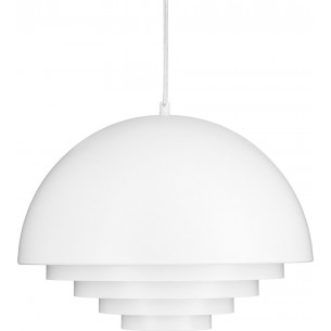 Diverso 35cm white matt designer pendant lamp Step Into Design