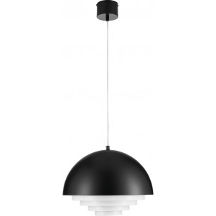 Diverso 35cm black matt designer pendant lamp Step Into Design