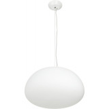 Lucidum flat 40cm white designer pendant lamp Step Into Design