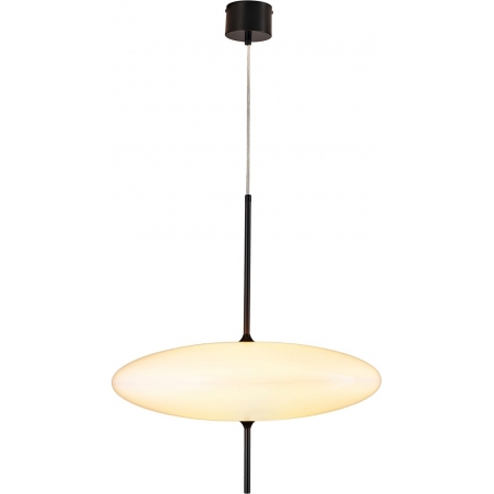 Lampa wisząca japandi Piatto 50cm biały/czarny Step Into Design