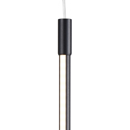 Lampa wisząca minimalistyczna Sparo LED 2cm H80cm czarna Step Into Design