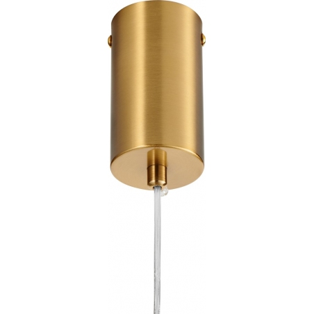 Lampa wisząca minimalistyczna Sparo LED 2cm H100cm złota Step Into Design
