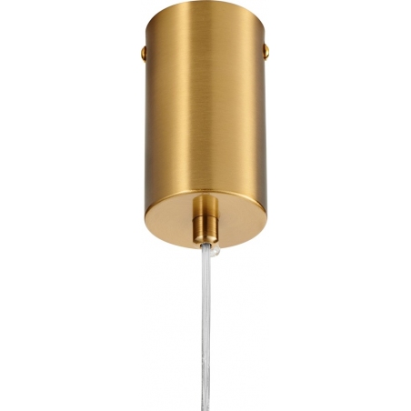 Lampa wisząca minimalistyczna Sparo LED 2cm H60cm złota Step Into Design