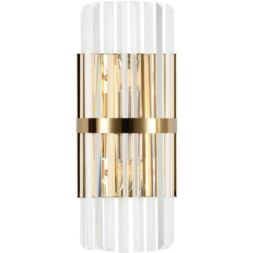 Glitter shiny gold glamour decorative wall lamp Step Into Design