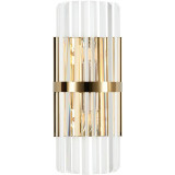 Glitter shiny gold glamour decorative wall lamp Step Into Design