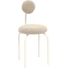 Krzesło tapicerowane designerskie Object077 champagne boulce NG Design