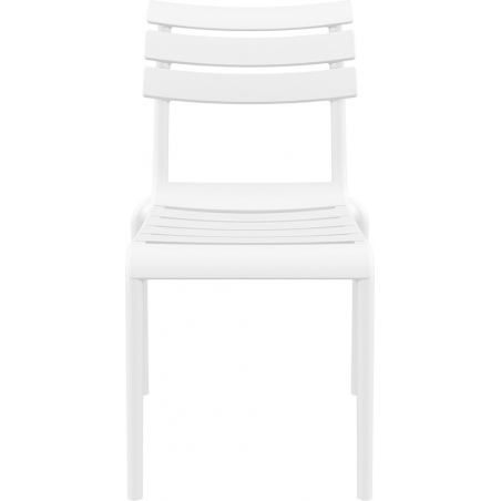 Krzesło plastikowe ogrodowe Helen białe Siesta