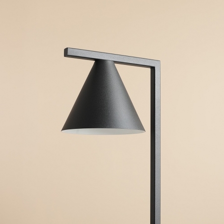 Lampa biurkowa stożek Form czarna Aldex