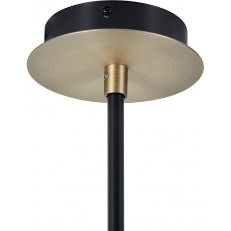 Lampa sufitowa szklane kule Spillo IV 92cm biało-czarna Step Into Design