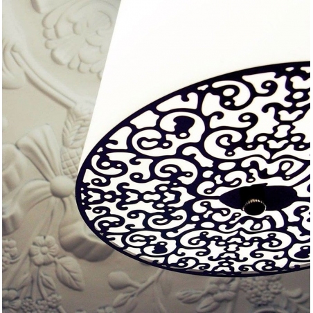 Lampa wisząca designerska Frozen Garden 60cm biały połysk Step Into Design