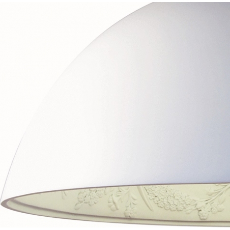Lampa wisząca designerska Frozen Garden 90cm biały mat Step Into Design