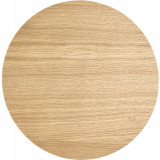 Luna 30cm wooden round wall lamp TK Lighting