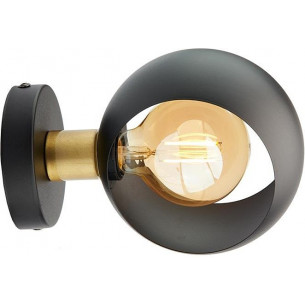 Cyklop black modern wall lamp TK Lighting