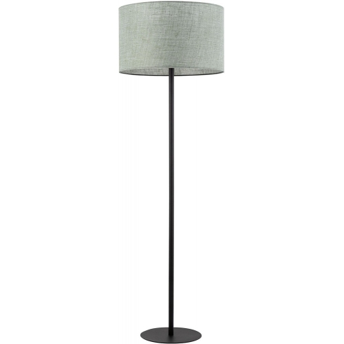 Stylowa Lampa podłogowa z abażurem Earth 50cm zielona TK Lighting do salonu i sypialni