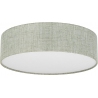 Earth 60cm green round ceiling lamp with lampshade TK Lighting