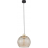 Devi 25cm amber glass decorative pendant lamp TK Lighting