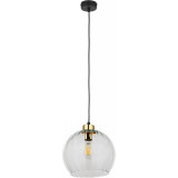 Devi 25cm transparent glass decorative pendant lamp TK Lighting