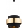Calisto 50cm black&amp;gold glamour pendant lamp TK Lighting