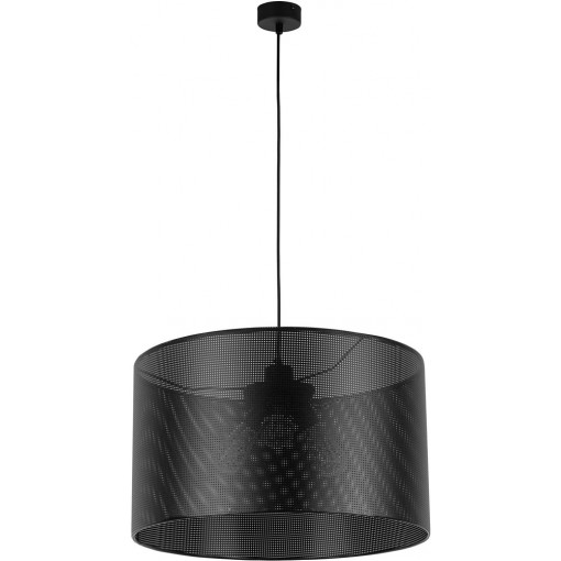 Moreno 50cm black openwork pendant lamp TK Lighting