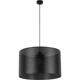 Moreno 50cm black openwork pendant lamp TK Lighting