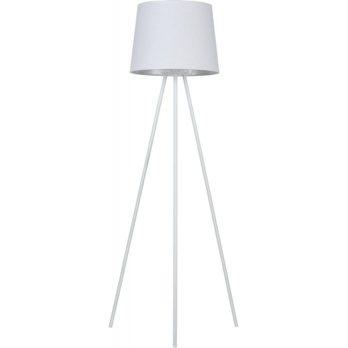 Stylowa Lampa podłogowa trójnóg Iseo 40cm biała TK Lighting do salonu i sypialni