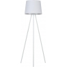 Stylowa Lampa podłogowa trójnóg Iseo 40cm biała TK Lighting do salonu i sypialni
