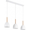 Nord III 68cm white scandinavian pendant lamp on a rail TK Lighting