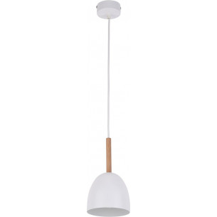 Nord 13cm white scandinavian pendant lamp TK Lighting